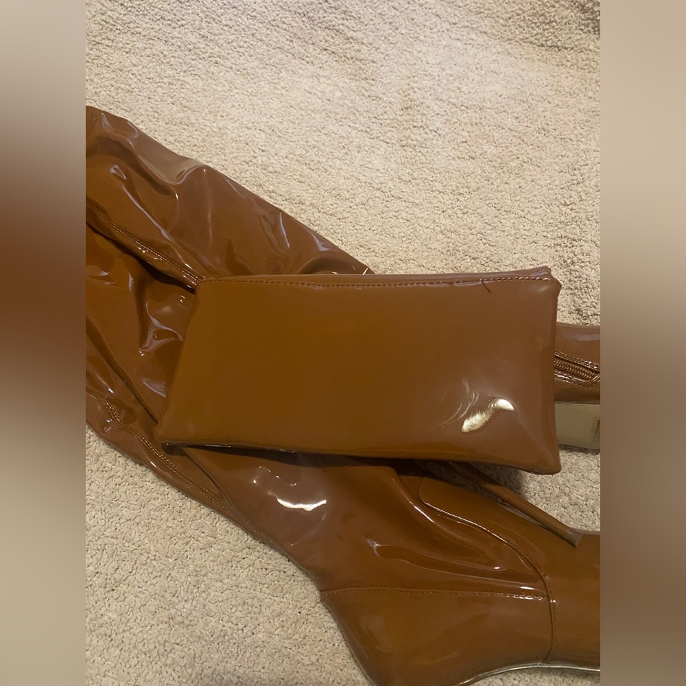 Steve Madden Vava Cognac Stiletto Boot And Matchi… - image 3